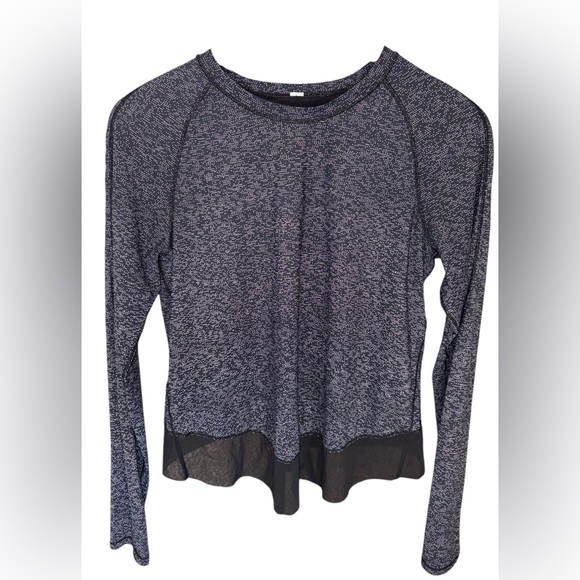Lululemon Quick Pace Long Sleeve Top UPF UV Sun Protection Running Outdoor Sz 4 - Picture 1 of 11